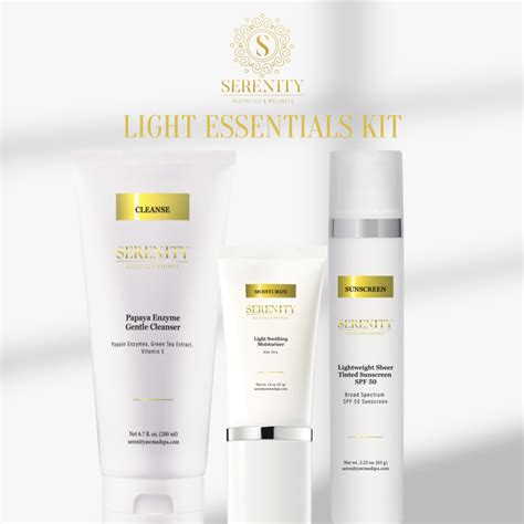 Linea Serenity SkinCare prodotti