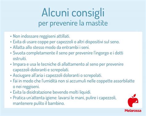 Consigli per prevenire la mastite