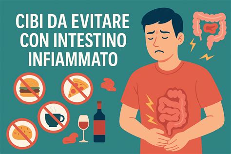 Schema che illustra l'intestino infiammato di un neonato