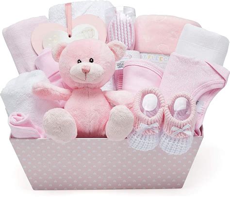 Esempio di confezione regalo curata per set neonato