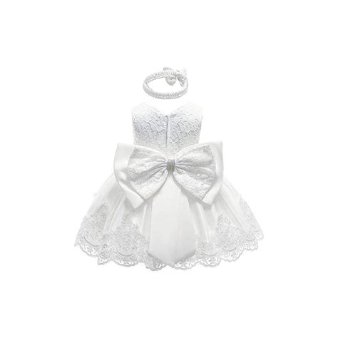 Accessori per abito da battesimo bambina: scarpine e fiocco