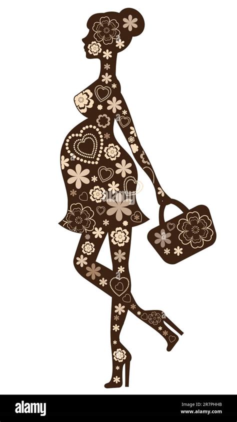 Illustrazione storica di una donna incinta che manifesta una 