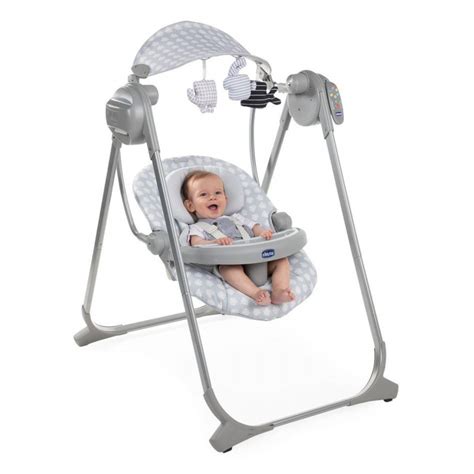 Altalena Chicco Polly Swing Up in ambiente esterno