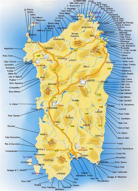 Mappa della zona di Alghero con l'hotel Fertilia evidenziato