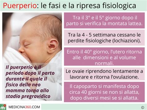 Ciclo delle lochiazioni post parto