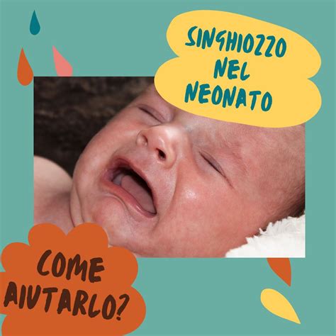Neonato con il singhiozzo