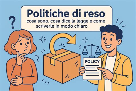 Guida alle politiche di reso per acquisti online