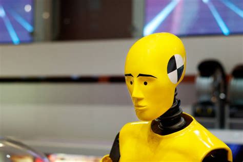 Manichino per crash test di seggiolino auto