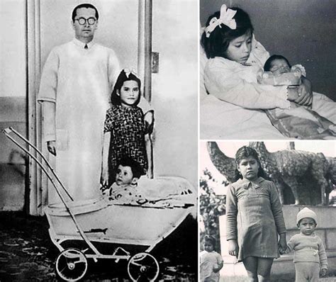 Fotografia storica di Lina Medina e suo figlio Gerardo