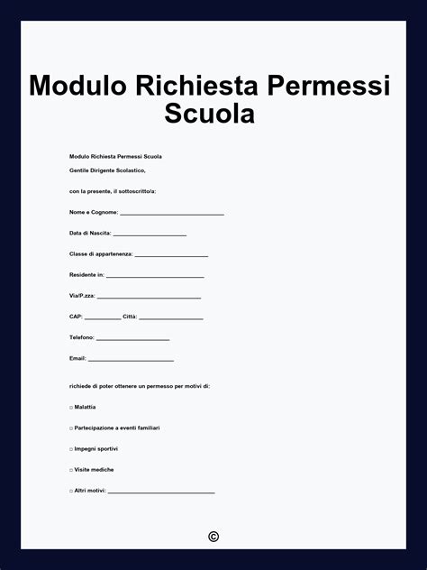 infografica che spiega il flusso di richiesta dei permessi per i lavoratori dipendenti