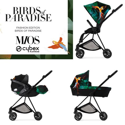 Cybex Mios Fashion Edition Birds of Paradise