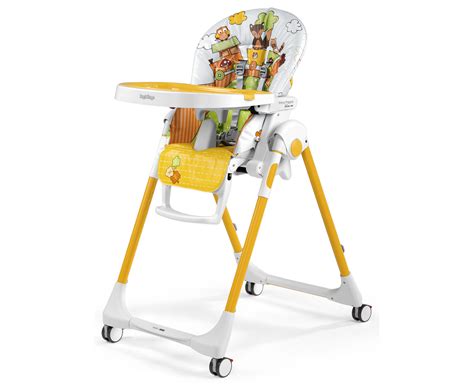 Seggiolone Peg Perego Prima Pappa Follow Me in configurazione sdraietta e seggiolone