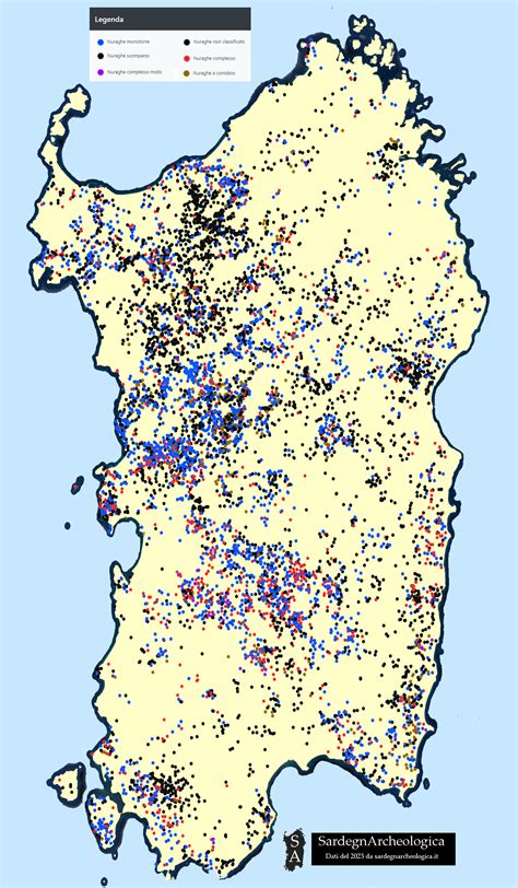 Mappa della distribuzione delle cladi dei placentati