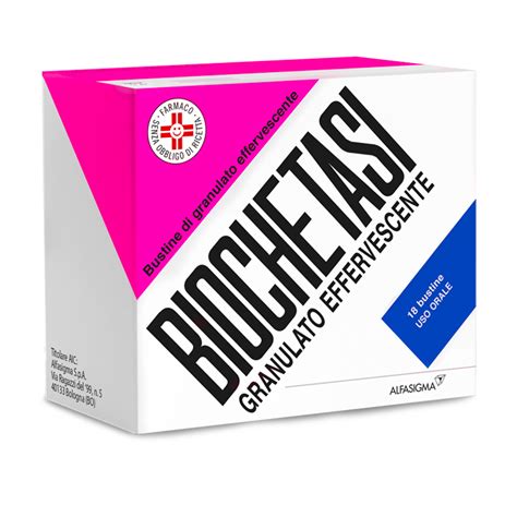 Tabelle comparative sulle dosi di Biochetasi per diversi prodotti