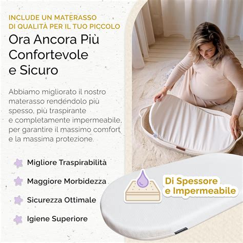 cesta moses finita con materassino all'interno
