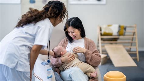 Consulting a lactation specialist
