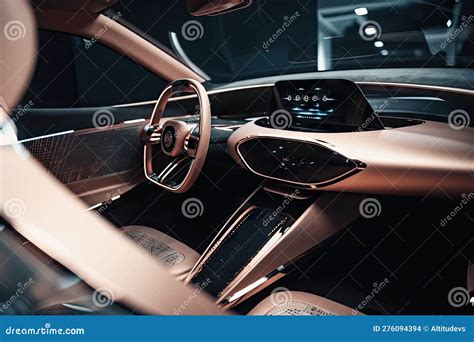Interno auto lussuoso e perfettamente pulito
