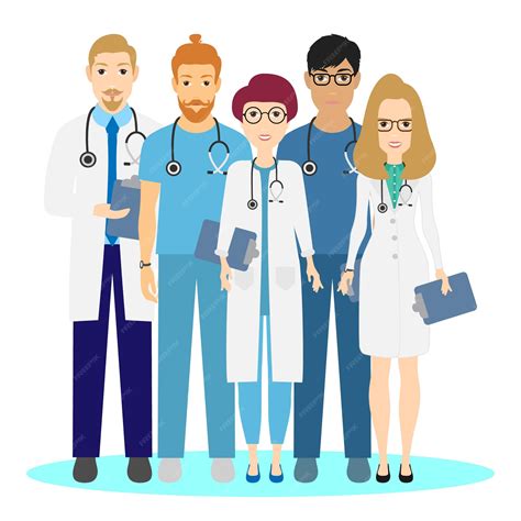 Illustrazione di un'equipe medica che opera con precisione