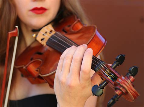 Violino che suona una melodia dolce