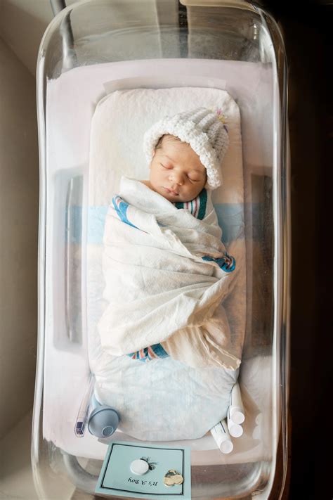 Newborn baby in hospital