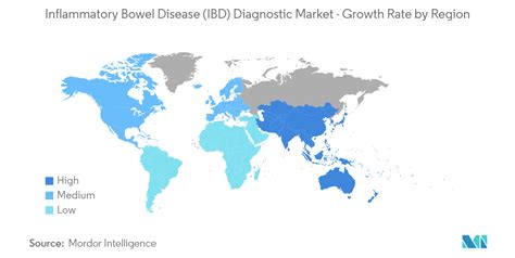 Mappa dell'incidenza globale delle infezioni intestinali