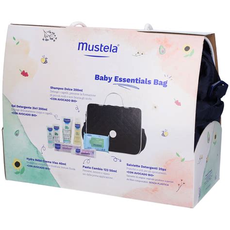 Set di prodotti Mustela per la cura del bambino