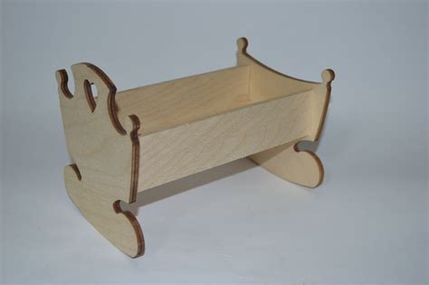 Culla in legno naturale artigianale