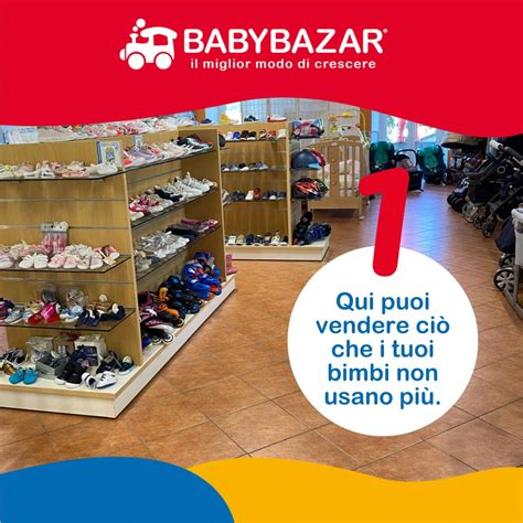 Schermata dell'app BABYBAZAR che mostra gli articoli in vendita