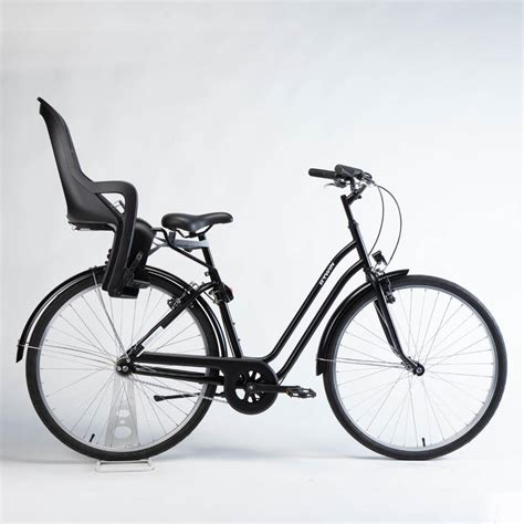 Seggiolino bici POLISPORT GROOVY MAXI CFS caramello con bambino