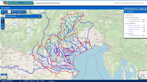 Mappa del territorio con evidenza dei principali centri di assistenza CAF e Patronati