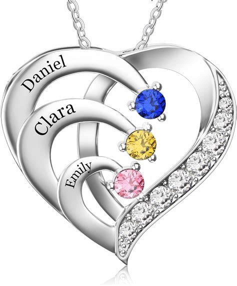 Collana personalizzata con nome bambino e ciondolo a forma di cuore