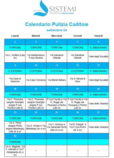 Calendario di pulizia consigliata per passeggini