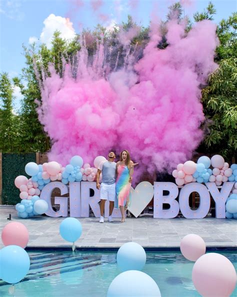 gender reveal party decorazioni