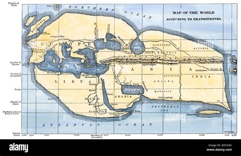 Mappa del mondo greco antico