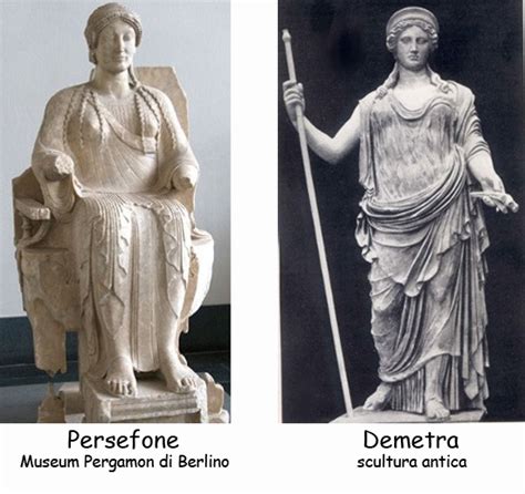 Demetra, Persefone e Trittolemo