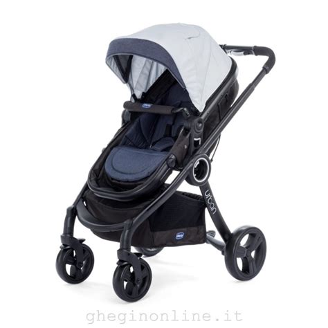 Dettaglio delle ruote del passeggino Chicco Urban Plus