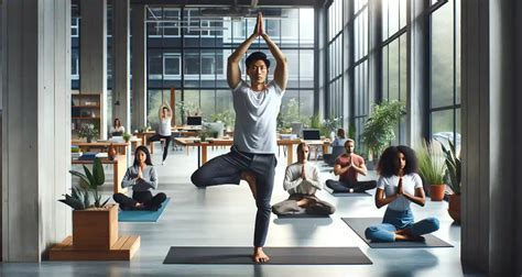 Donna che fa yoga per ridurre lo stress