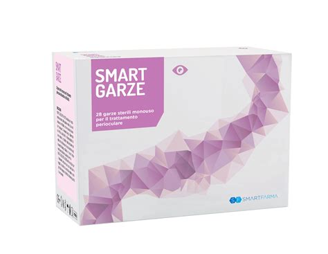 confezione di smart garze oculari