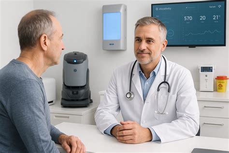 Medico di medicina generale e paziente