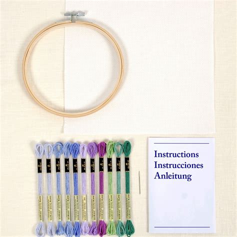 filati colorati per punto croce di alta qualità