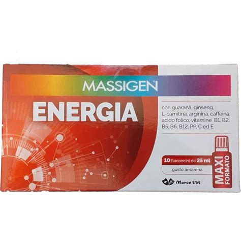 Massigen Energia flaconcini