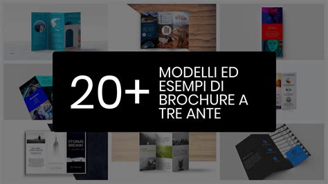 Esempio di brochure promozionale per prodotti per neonati
