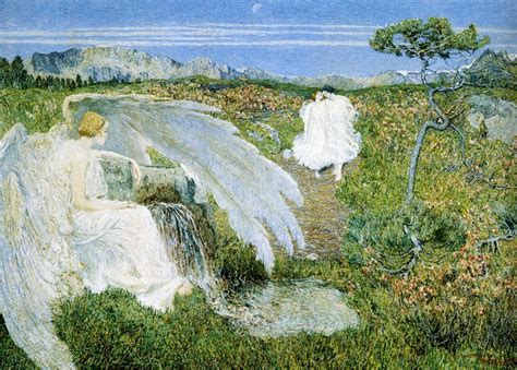 Giovanni Segantini, L'amore alla fonte della vita, 1896