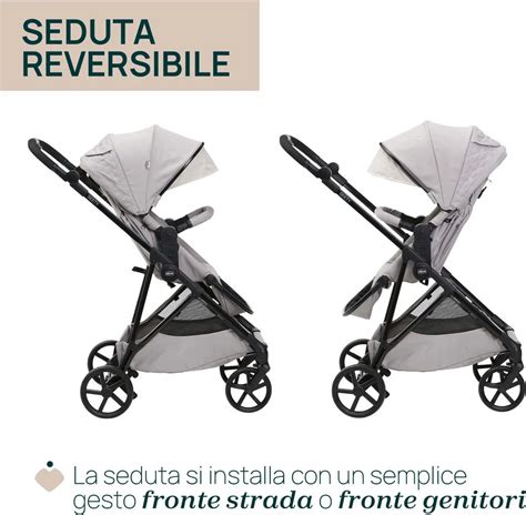 Schema: Differenze tra passeggino leggero e sistema modulare