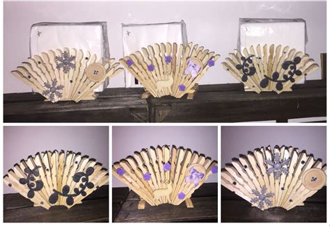 Presepe fai da te con mollette di legno