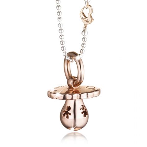 Collana Chiama Angeli con ciondolo a forma di ciuccio