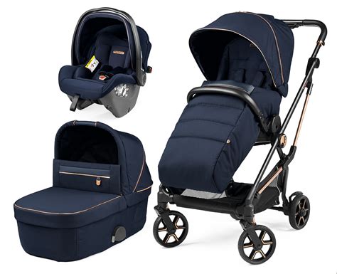 Trio Peg Perego Vivace Blu e Scacchi
