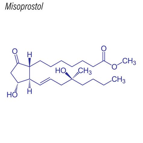 schema del funzionamento del mifepristone e del misoprostolo nel corpo femminile