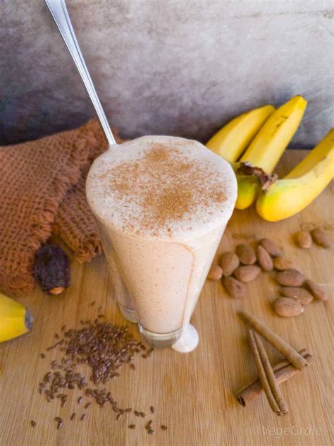 Frullato vegano soia e banana
