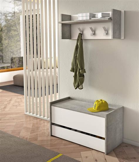 Fasciatoio multifunzione con appendiabiti integrato